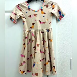 Dachshund twirly dress